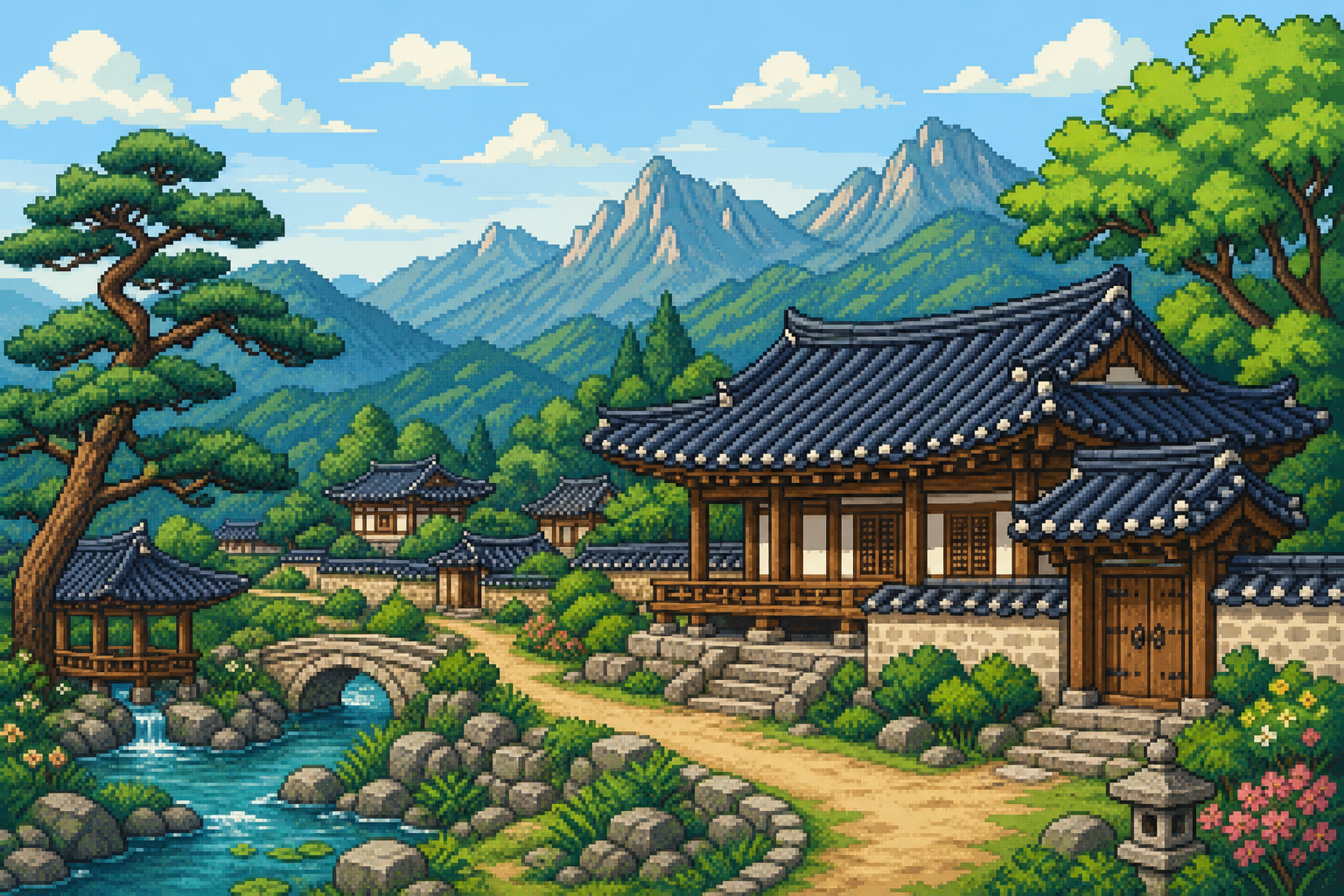 Korea landscape